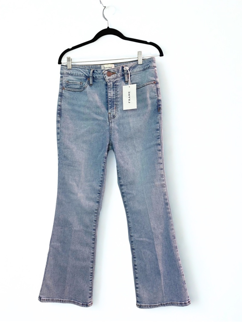 NWT Frame Denim Le Crop Mini Boot Adagio Jeans Size 29